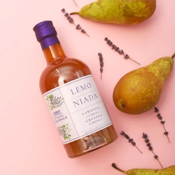 Syrop Lemoniada - lawenda, cytryna, gruszka, limonka 