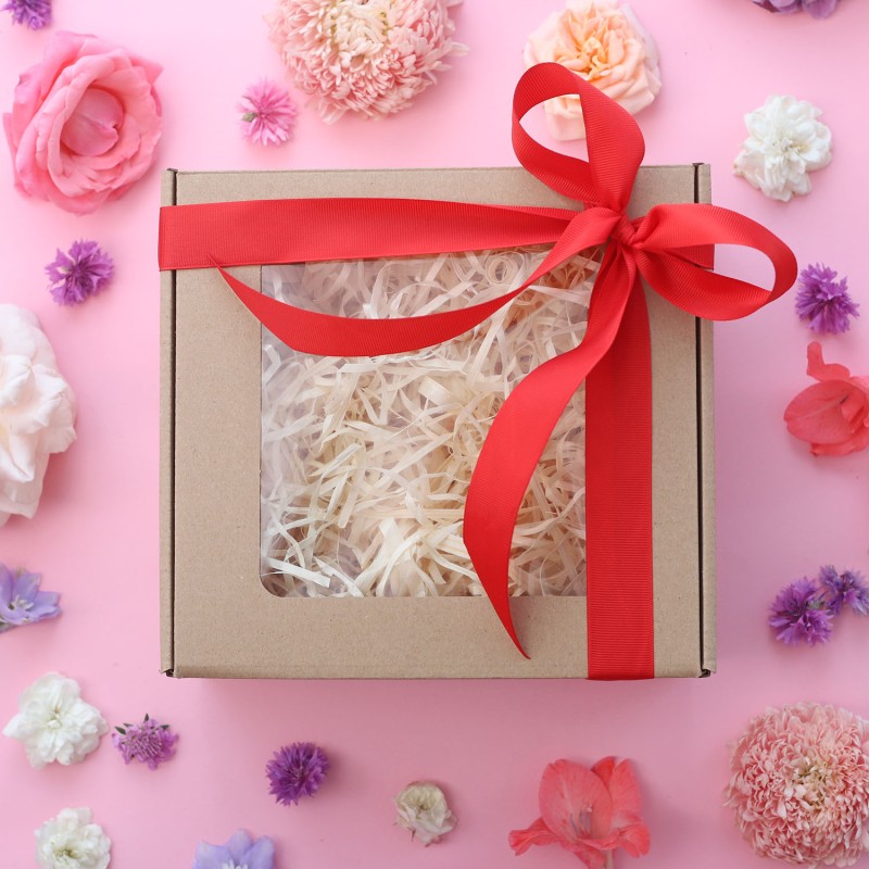 Pudełko naturalne małe z okienkiem - Manufaktura Cieleśnica.JPG